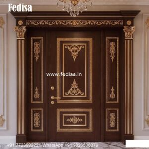 Carved Wooden Doors Kitchen Round Door Design No-10189