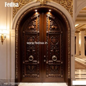 Victorian Door Design Double Door Arch Design No-10193