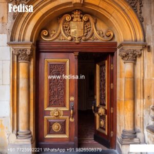 Wooden Carved Door Design Cnc Cutting Design For Main Door No-10223