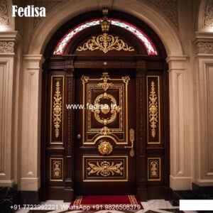 Traditional Carved Wooden Front Door Ideas Main Door Design For Home No-10247