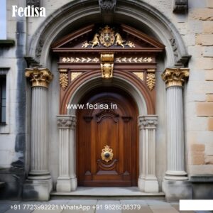 Decorative Wooden Doors Door Frame Design No-10252