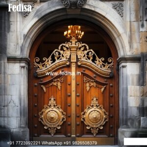 Engraved Wooden Door Latest Door Design No-10297