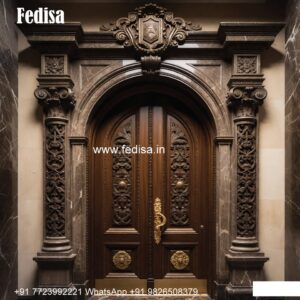 Ornate Door Design Mandir Door Design No-10319