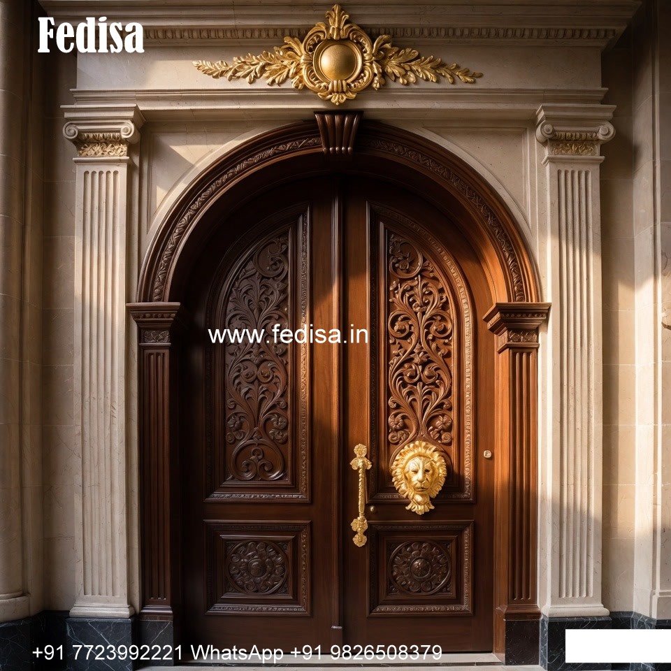 Decorative Wooden Doors New Door Design 2025 No-10334