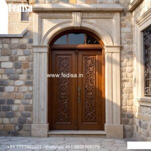 Antique Door Style Main Door Grill Design No-10345