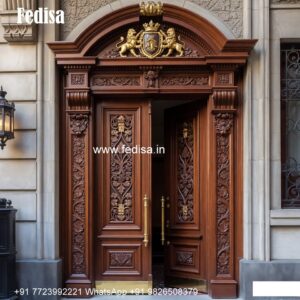 Luxury Classic Doors Puja Room Door Design No-10349