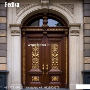 Decorative Wooden Doors Safety Door Grill Designs For Flats No-10375