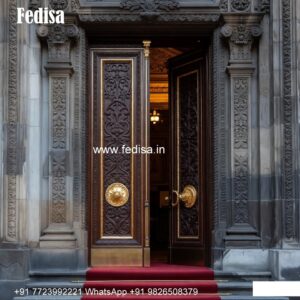 Luxury Classic Entrance Door Designs India Board Door Design No-10412