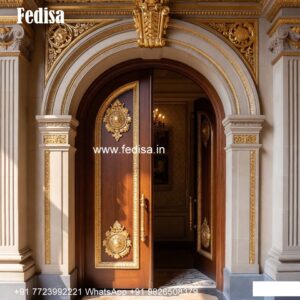 Classic Front Door Ideas Modern Wooden Door Design No-10425