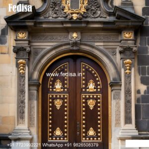 Wooden Carved Door Design Modern Safety Door Design No-10428