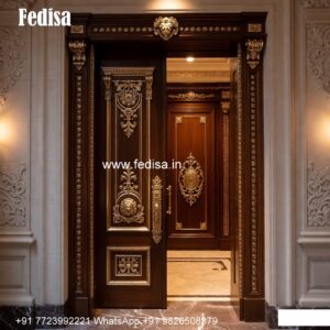 Solid Wood Classic Door Ghar Ka Darwaja Ka Design No-10432