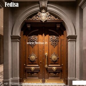 Handcrafted Wooden Door Modern Door Design For Home No-10436