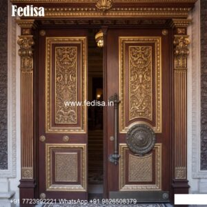 European Classic Door Wooden Main Door Designs Indian Style Price No-10479