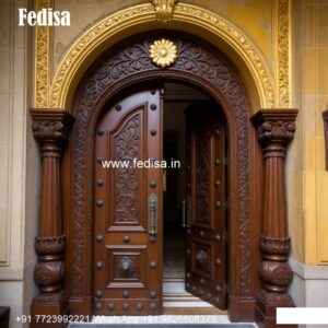 Heritage Door Design Wooden Jali Design For Main Door No-10512