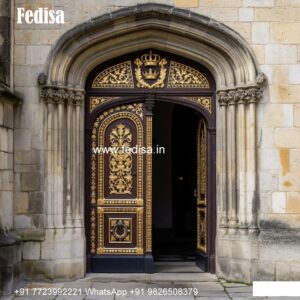 Classic Door Design Main Door Paneling Design No-10586