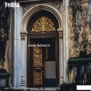 Classic Wooden Main Door Design For Home Palai Door Design No-10615