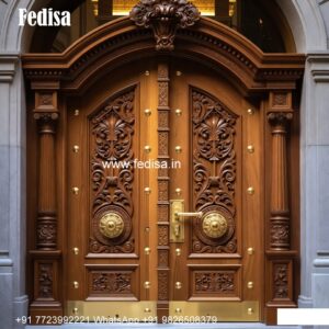Carved Door Patterns Mandir Door Design For Home No-10620