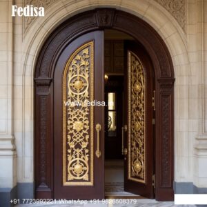 Panel Door Design Single Front Door Design No-10622