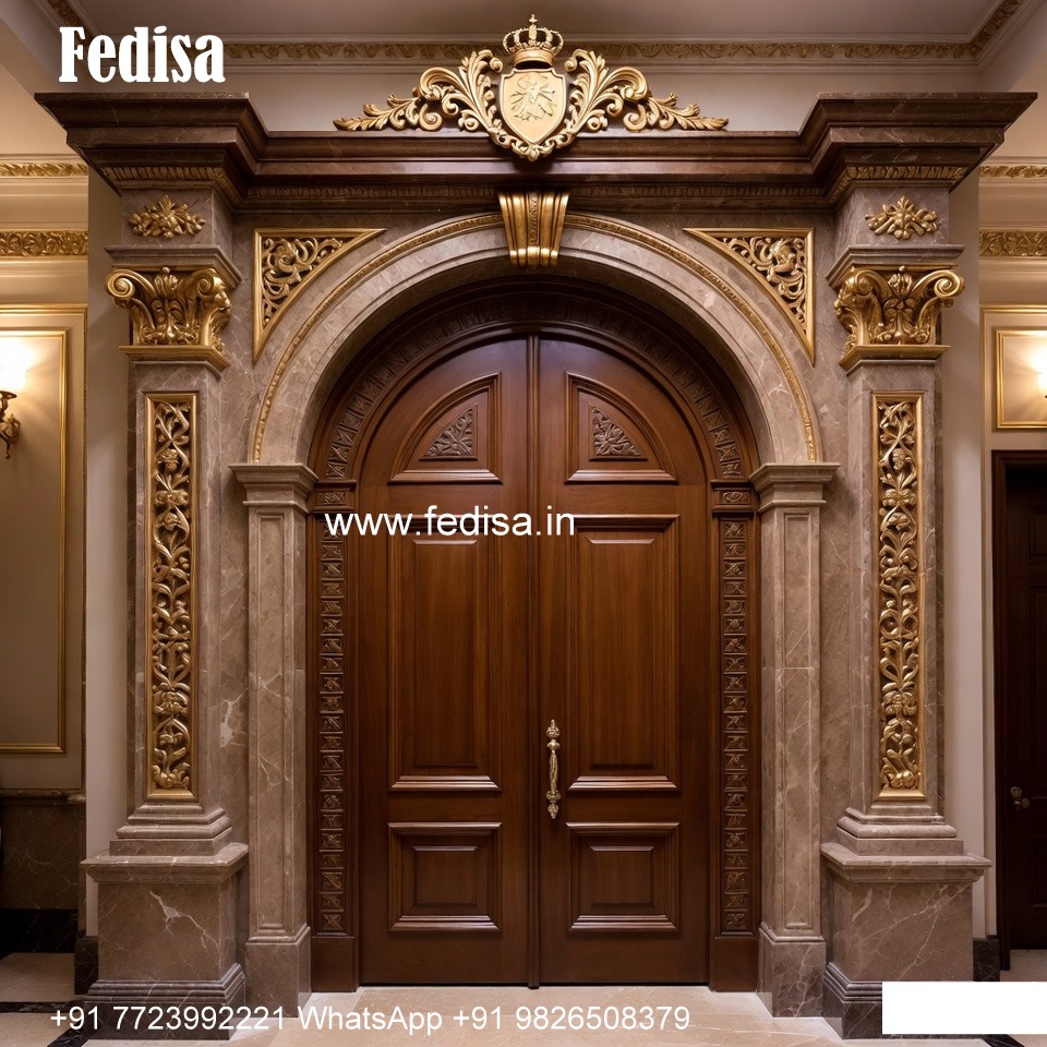 Antique Door Style Back Door Design No-10673