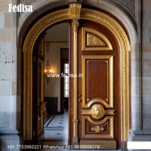 Classic Wooden Main Door Design For Home Darvaja Ke Design No-10697