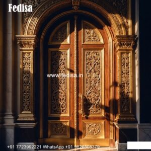 Antique Door Style Bedroom Wooden Door Design No-10714