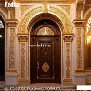 Handcrafted Wooden Door Main Gate Design 2026 Wooden No-10723