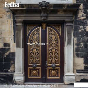 Traditional Door Design Shutter Gate Design No-10751