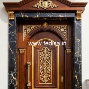 Front Door Design, Wooden Door Design With Mirror | Maindoor Design And Models Ideas In 2026