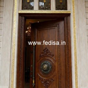 Wooden Door Design, Double Door Safety Door Design | Maindoor Design And Models Ideas In 2026