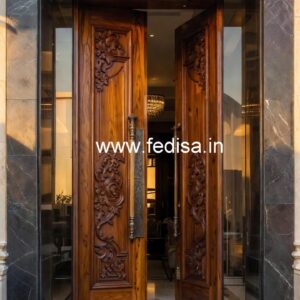 Wooden Door Design, Double Jali Door | Maindoor Design And Models Ideas In 2026