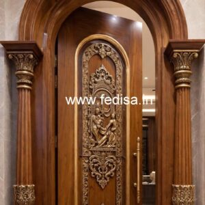 Pooja Room Door Design, Wooden Glass Door Design | Maindoor Design And Models Ideas In 2026