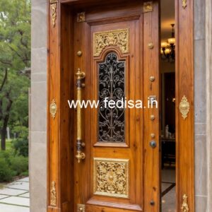 Steel Door Design, Wooden Door Design With Mirror | Maindoor Design And Models Ideas In 2026