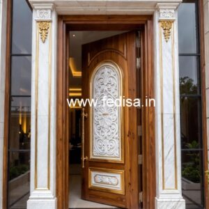 Bathroom Door Design, Wooden Round Double Door Design | Maindoor Design And Models Ideas In 2026