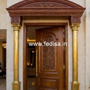Wooden Main Door Design, Safety Door Design For Home | Maindoor Design And Models Ideas In 2026