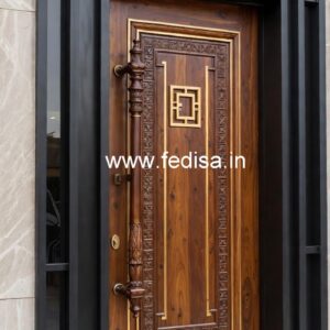 Wooden Main Door Design, Flush Door Designs With Mica | Maindoor Design And Models Ideas In 2026