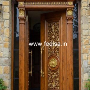 Single Door Design, Modern Wooden Jali Door Design | Maindoor Design And Models Ideas In 2026