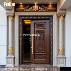 Wooden Door Design For Home, Wooden Door Design With Mirror | Maindoor Design And Models Ideas In 2026
