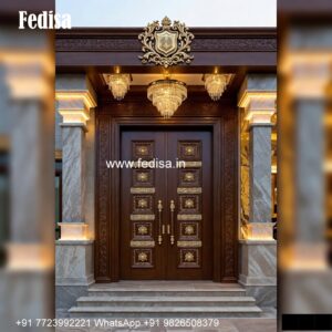 Pooja Room Door, Main Door Side Glass Design | Maindoor Design And Models Ideas In 2026