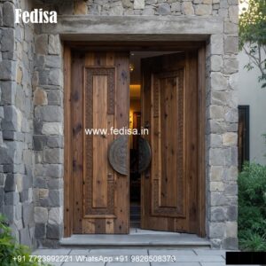 Modern Main Door Designs For Indian Homes, Teak Wood Double Door Design | Maindoor Design And Models Ideas In 2026