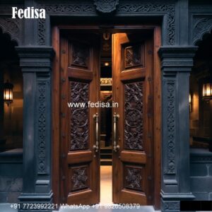 Double Door Designs For Main Door, Plywood Door Design With Glass | Maindoor Design And Models Ideas In 2026