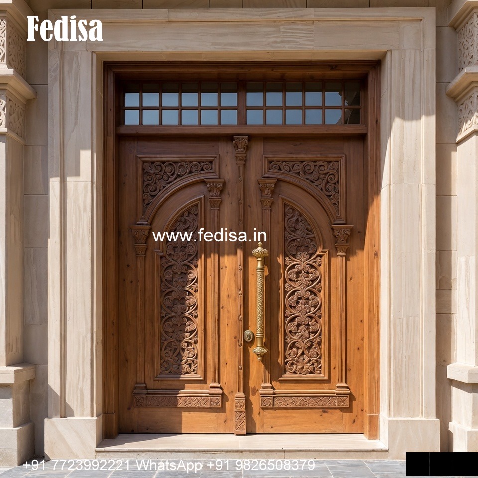 Entrance Door Design, Door Attached Window Design | Wooden Door Design 2026