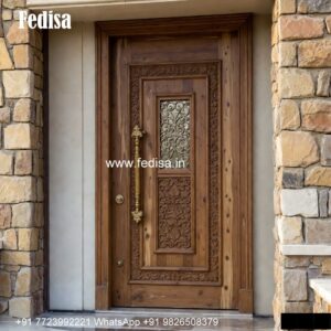 Pooja Room Door, Round Shaped Main Door Design | Wooden Door Design 2026