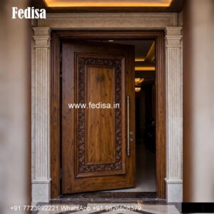 Modern Main Door Designs For Indian Homes, Wood Dabal Door Design | Wooden Door Design 2026