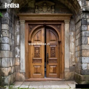 Pooja Room Door, Laser Cutting Safety Door Design | Wooden Door Design 2026