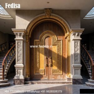 Plywood Door Design, Main Door Side Border Design | Wooden Door Design 2026