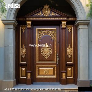 Double Door Designs For Main Door, House Front Door Elevation Design | Wooden Door Design 2026