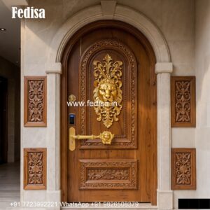 Plywood Door Design, Main Safety Door Design | Wooden Door Design 2026