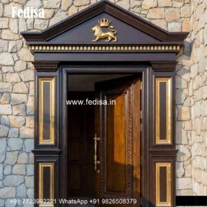 Door Grill Design, Flat Entrance Designs Exterior | Wooden Door Design 2026