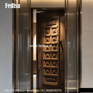 Pooja Room Door, Simple Wooden Door Design For Home | Wooden Door Design 2026