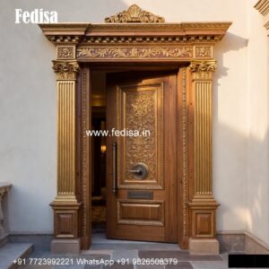 Double Door Designs For Main Door, Grill Gate Painting Colours | Wooden Door Design 2026